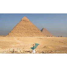 Tours las Pirámides de Giza y el Pueblo Faraónico desde el puerto de Alejandría