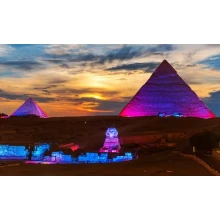 Tour al Espectáculo de Luz y Sonido en Las Pirámides