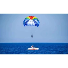 Barco de Cristal, Gomon de Arrastre y Paravelismo en Sharm El Sheikh